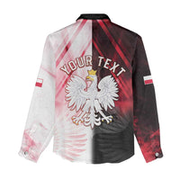 Personalized Poland Crowned Eagle Women Casual Shirt Special Style - Wonder Print Shop