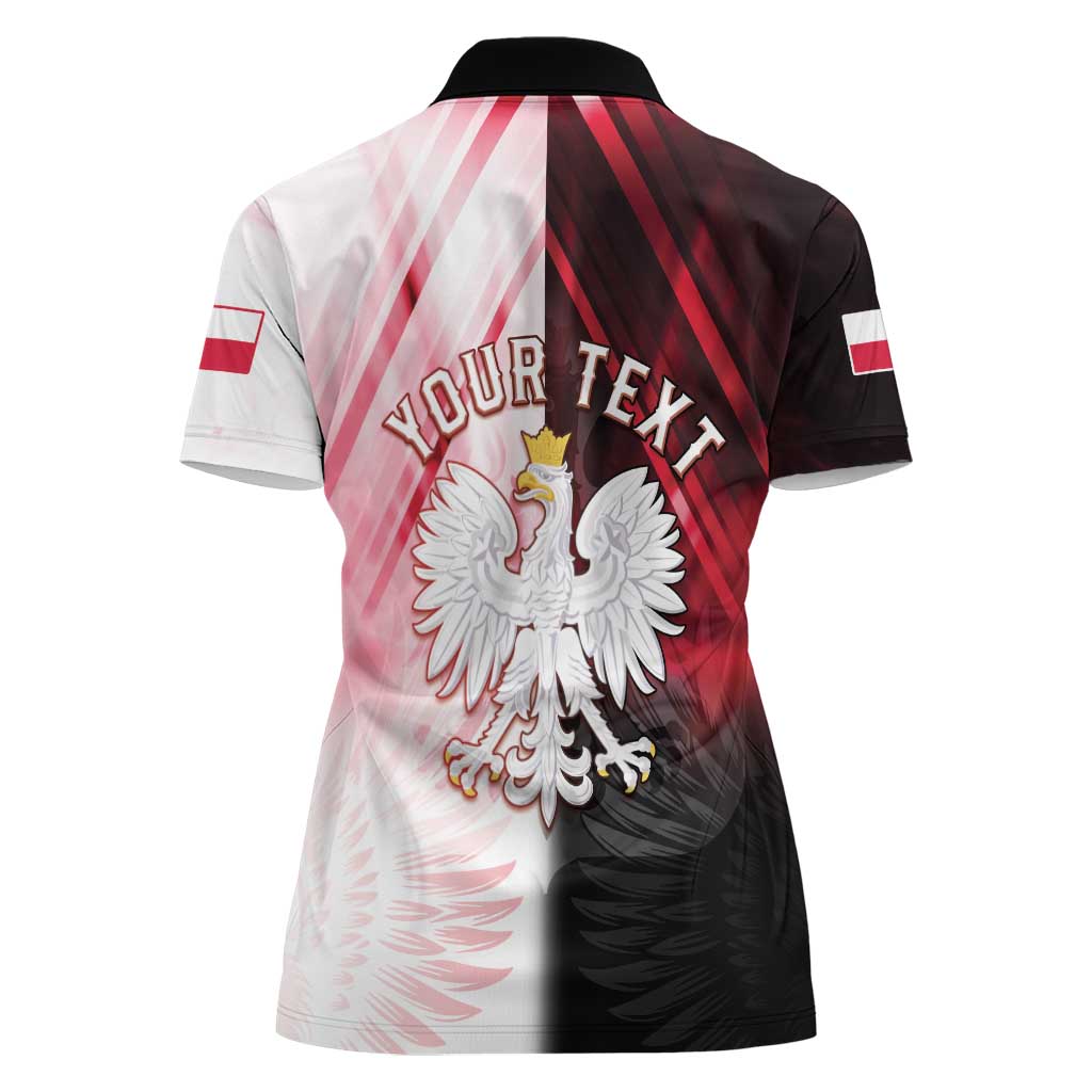 Personalized Poland Crowned Eagle Women Polo Shirt Special Style - Wonder Print Shop