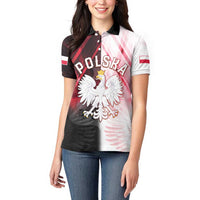 Personalized Poland Crowned Eagle Women Polo Shirt Special Style - Wonder Print Shop
