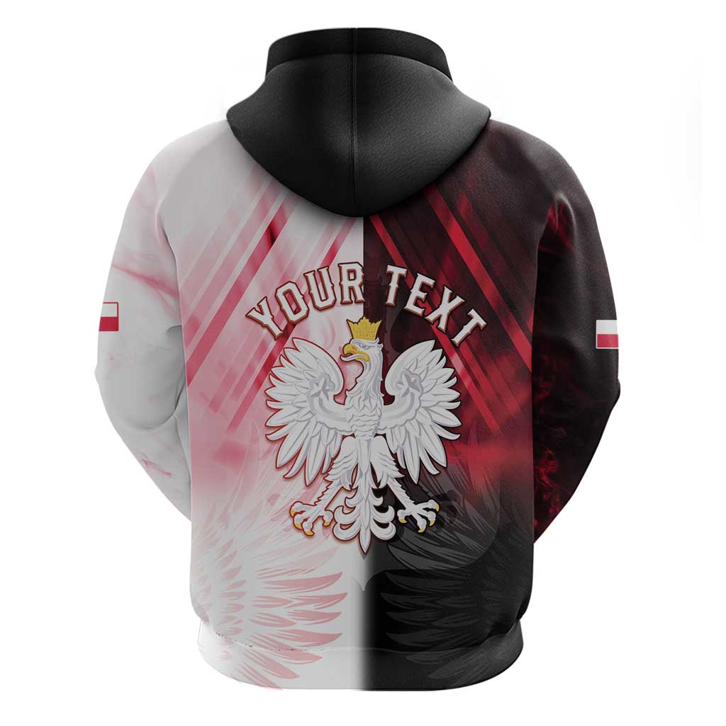Personalized Poland Crowned Eagle Zip Hoodie Special Style - Wonder Print Shop