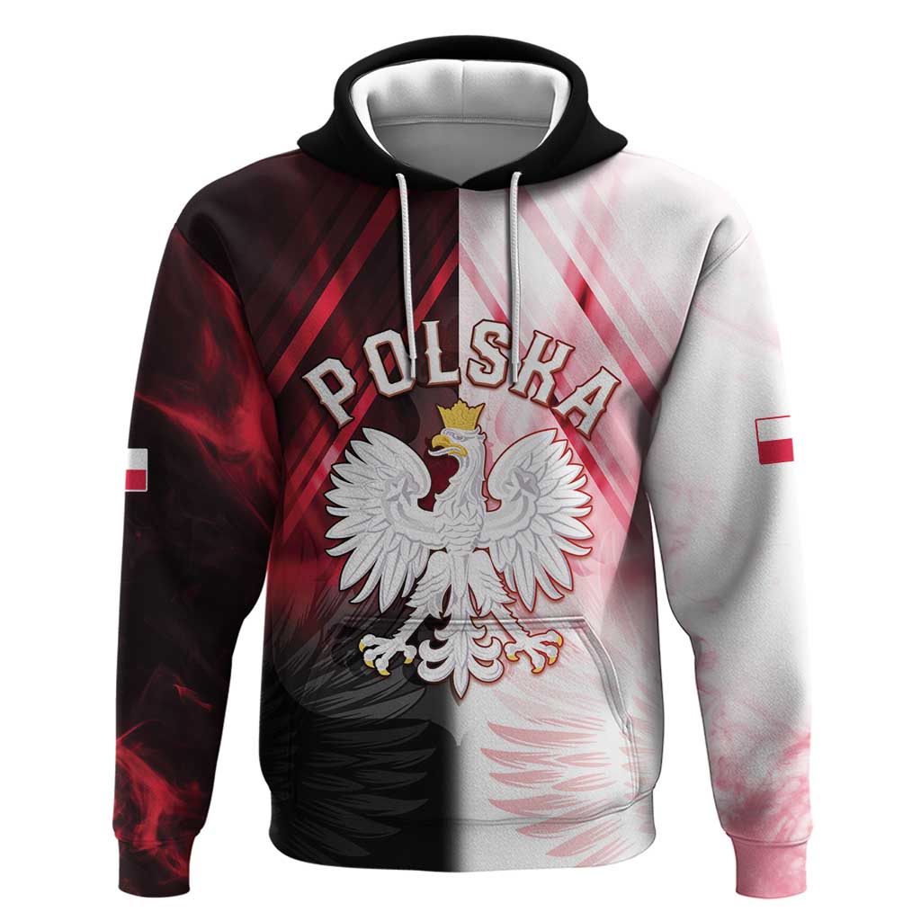 Personalized Poland Crowned Eagle Zip Hoodie Special Style - Wonder Print Shop