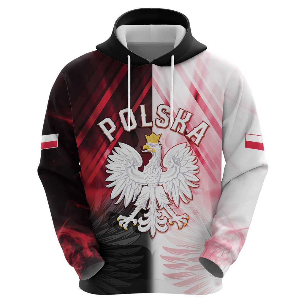 Personalized Poland Crowned Eagle Zip Hoodie Special Style - Wonder Print Shop
