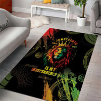 Juneteenth Is My Independence Day Area Rug
