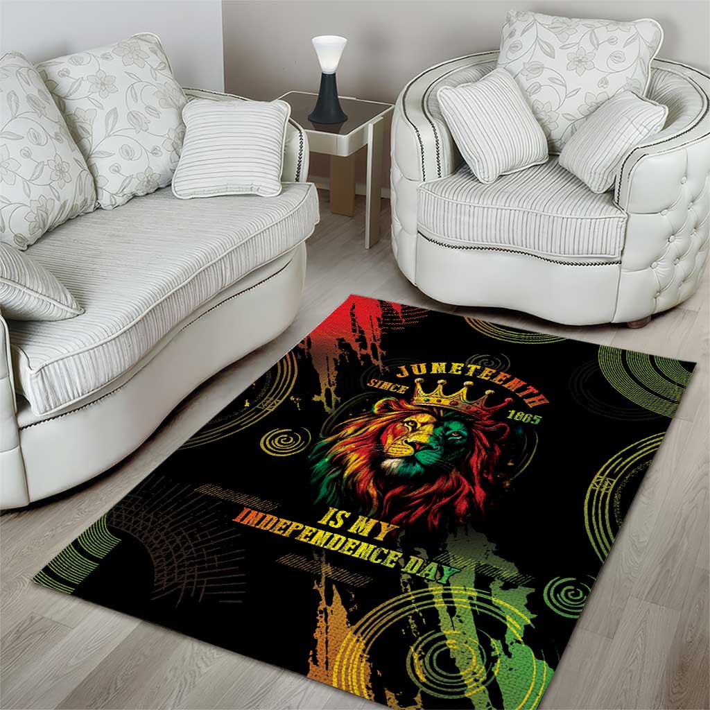 Juneteenth Is My Independence Day Area Rug