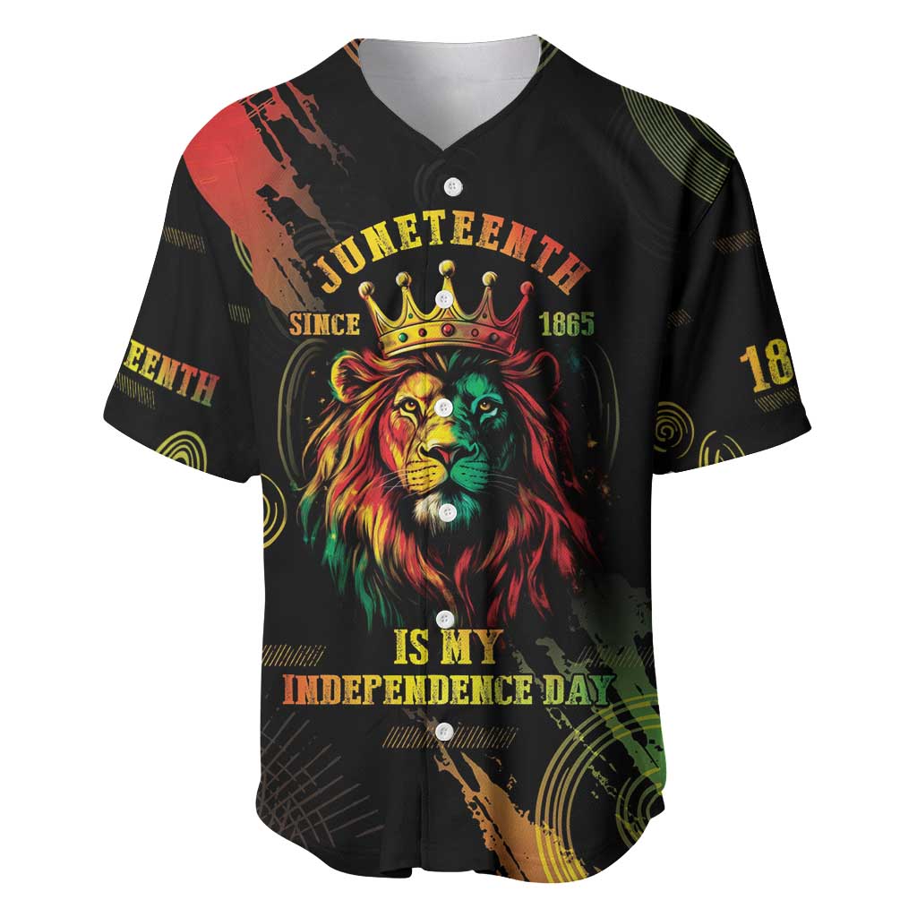 Juneteenth Is My Independence Day Baseball Jersey