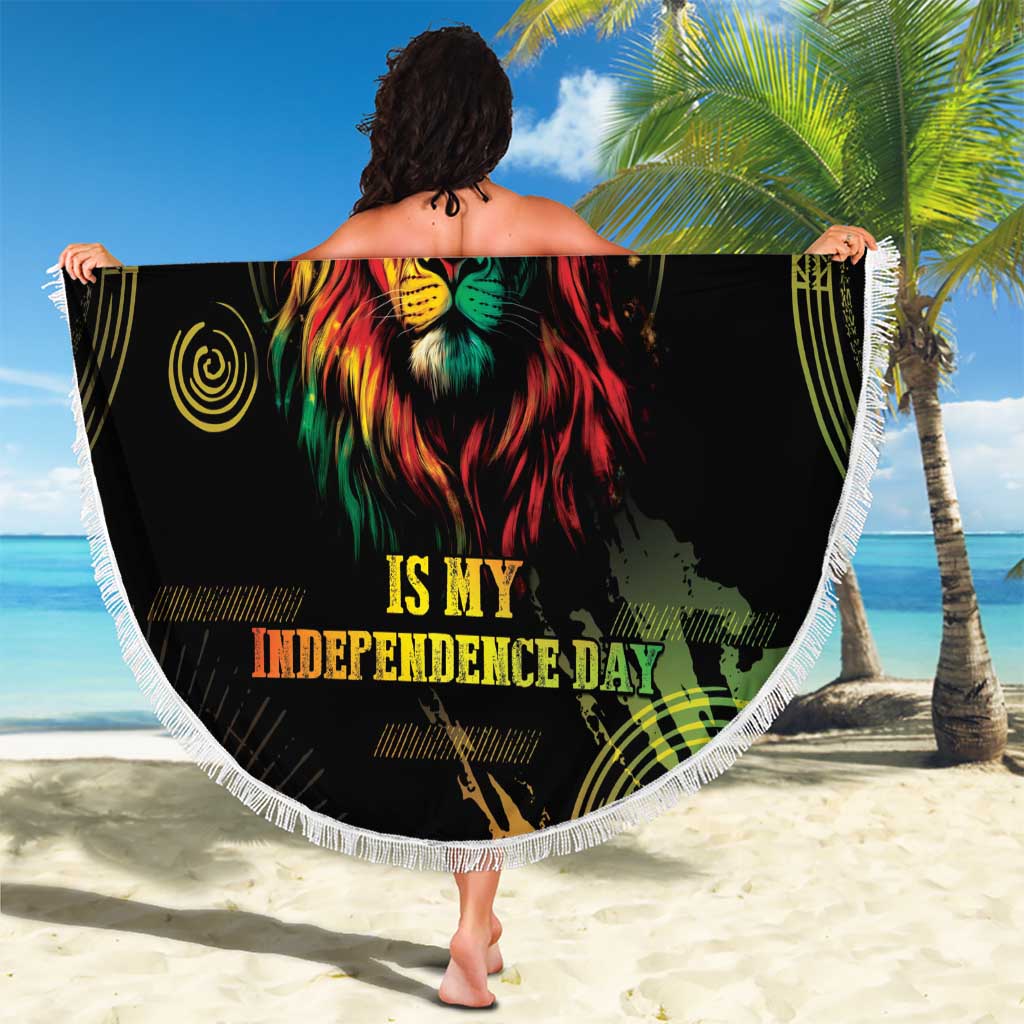 Juneteenth Is My Independence Day Beach Blanket