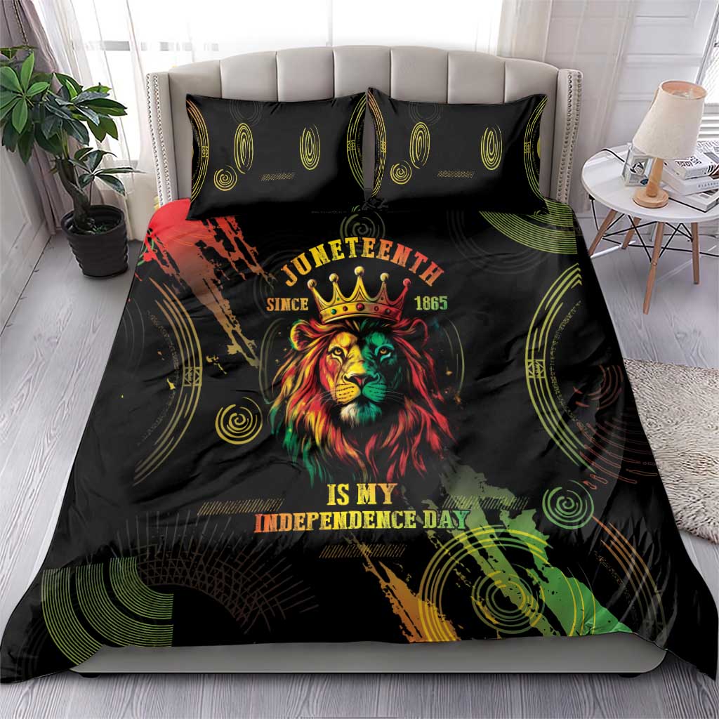 Juneteenth Is My Independence Day Bedding Set
