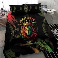 Juneteenth Is My Independence Day Bedding Set