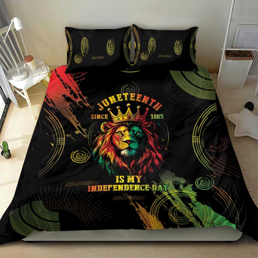 Juneteenth Is My Independence Day Bedding Set