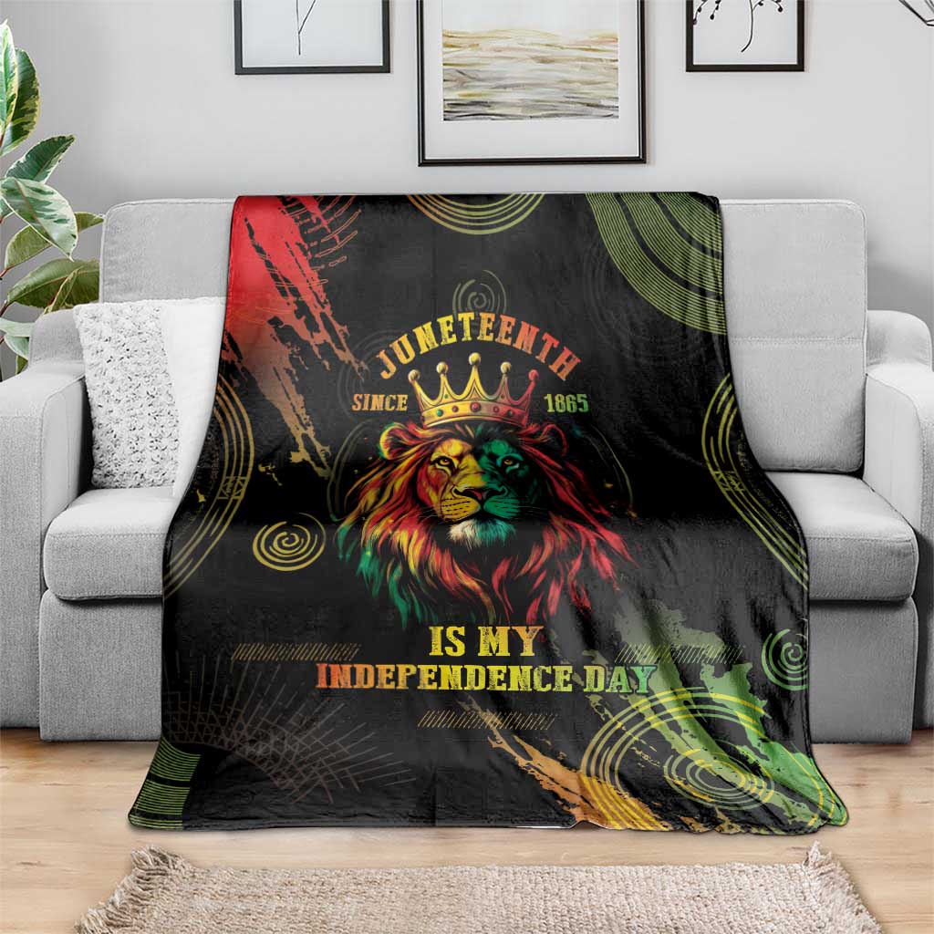 Juneteenth Is My Independence Day Blanket