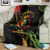 Juneteenth Is My Independence Day Blanket