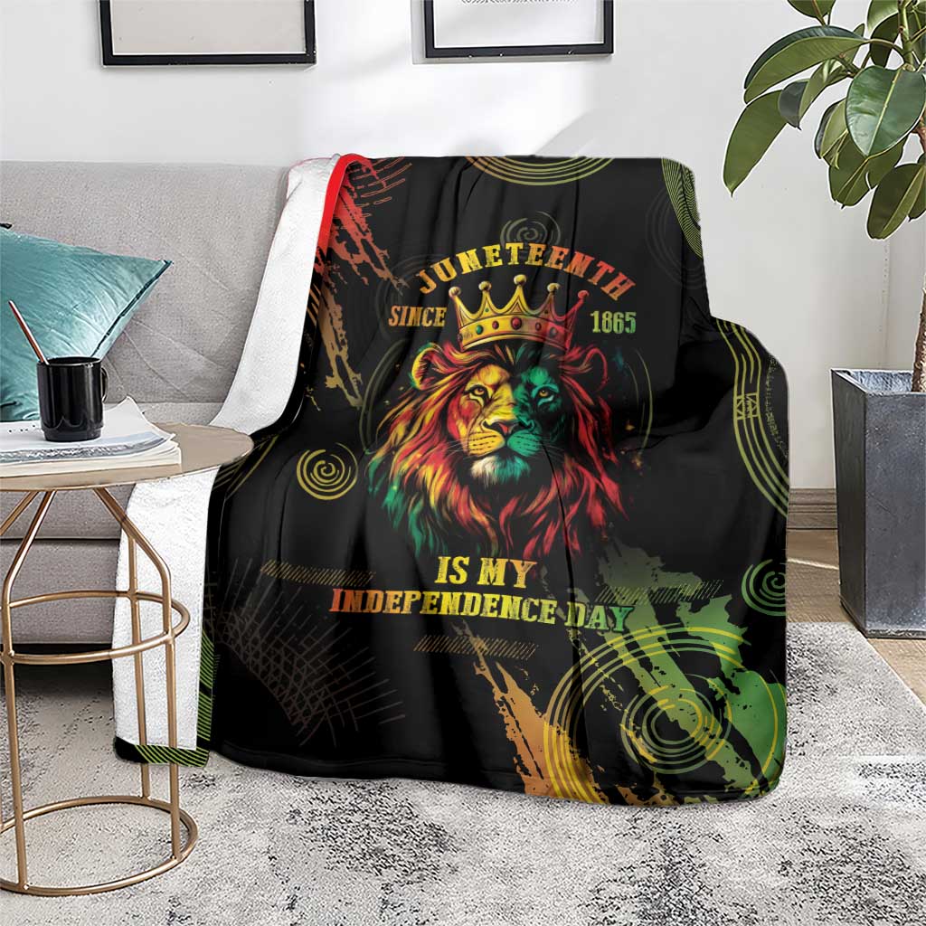 Juneteenth Is My Independence Day Blanket