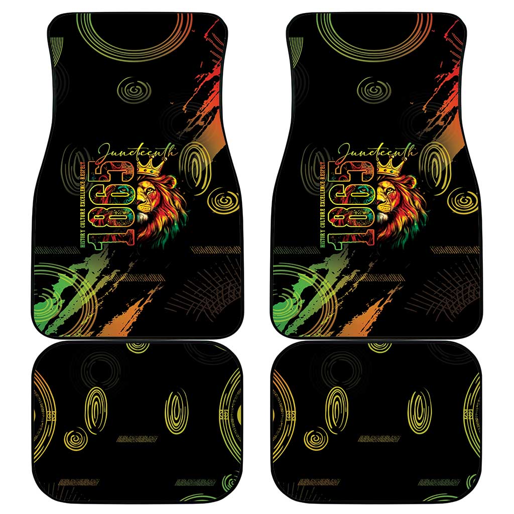 Juneteenth Is My Independence Day Car Mats