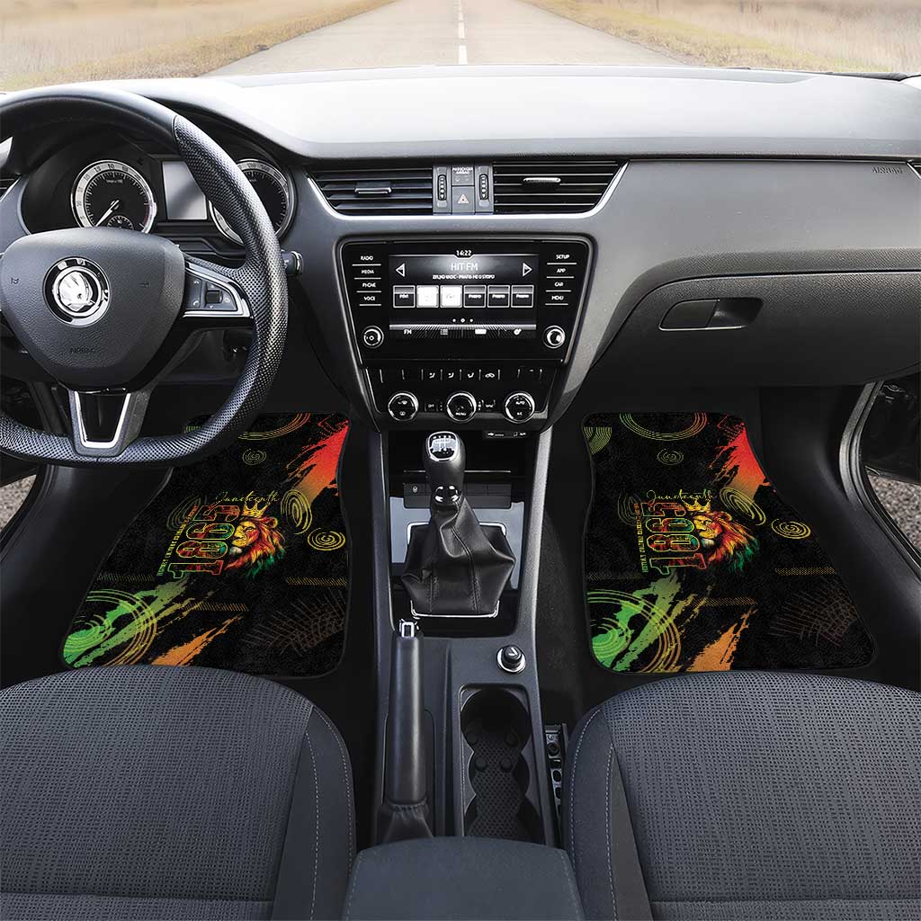 Juneteenth Is My Independence Day Car Mats