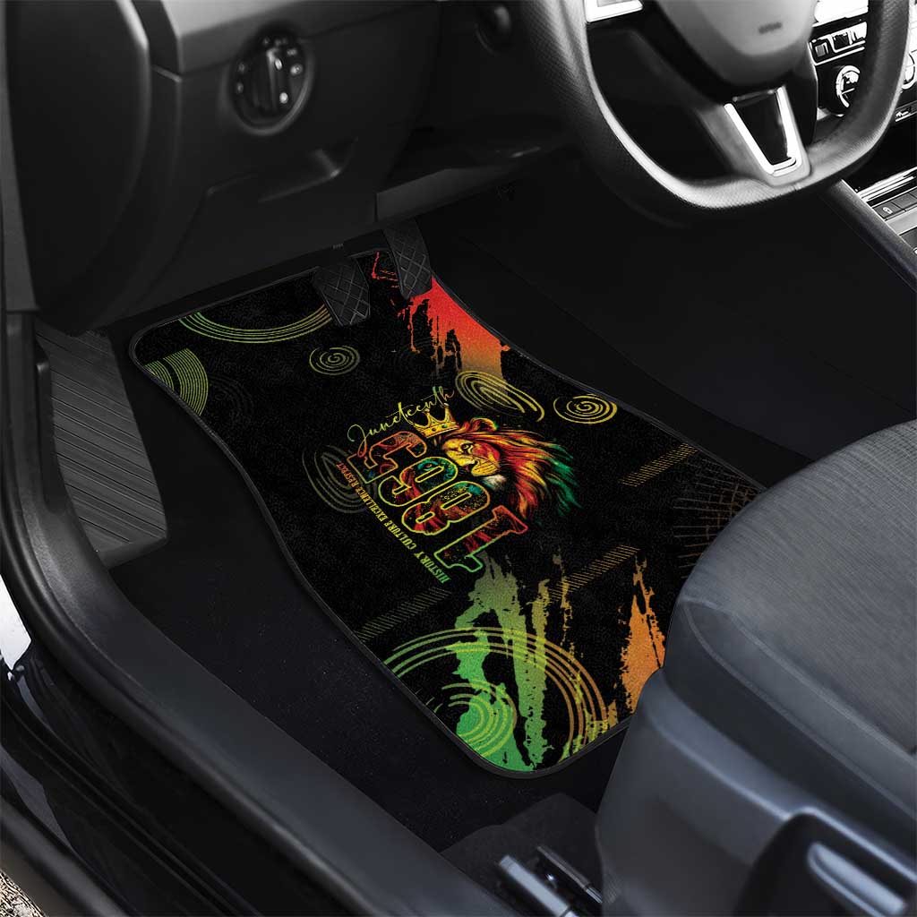 Juneteenth Is My Independence Day Car Mats