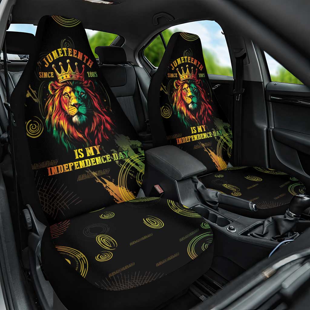 Juneteenth Is My Independence Day Car Seat Cover