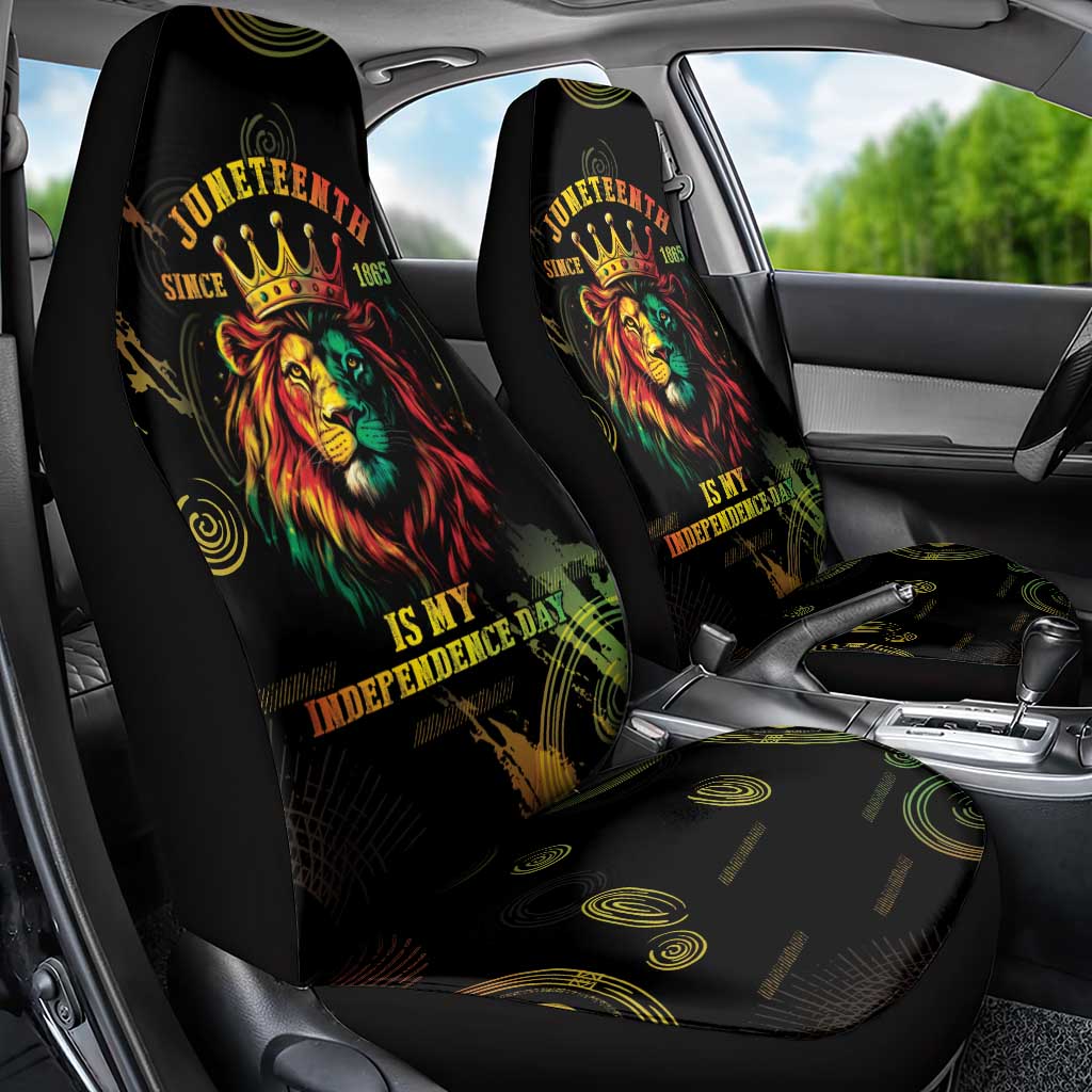 Juneteenth Is My Independence Day Car Seat Cover
