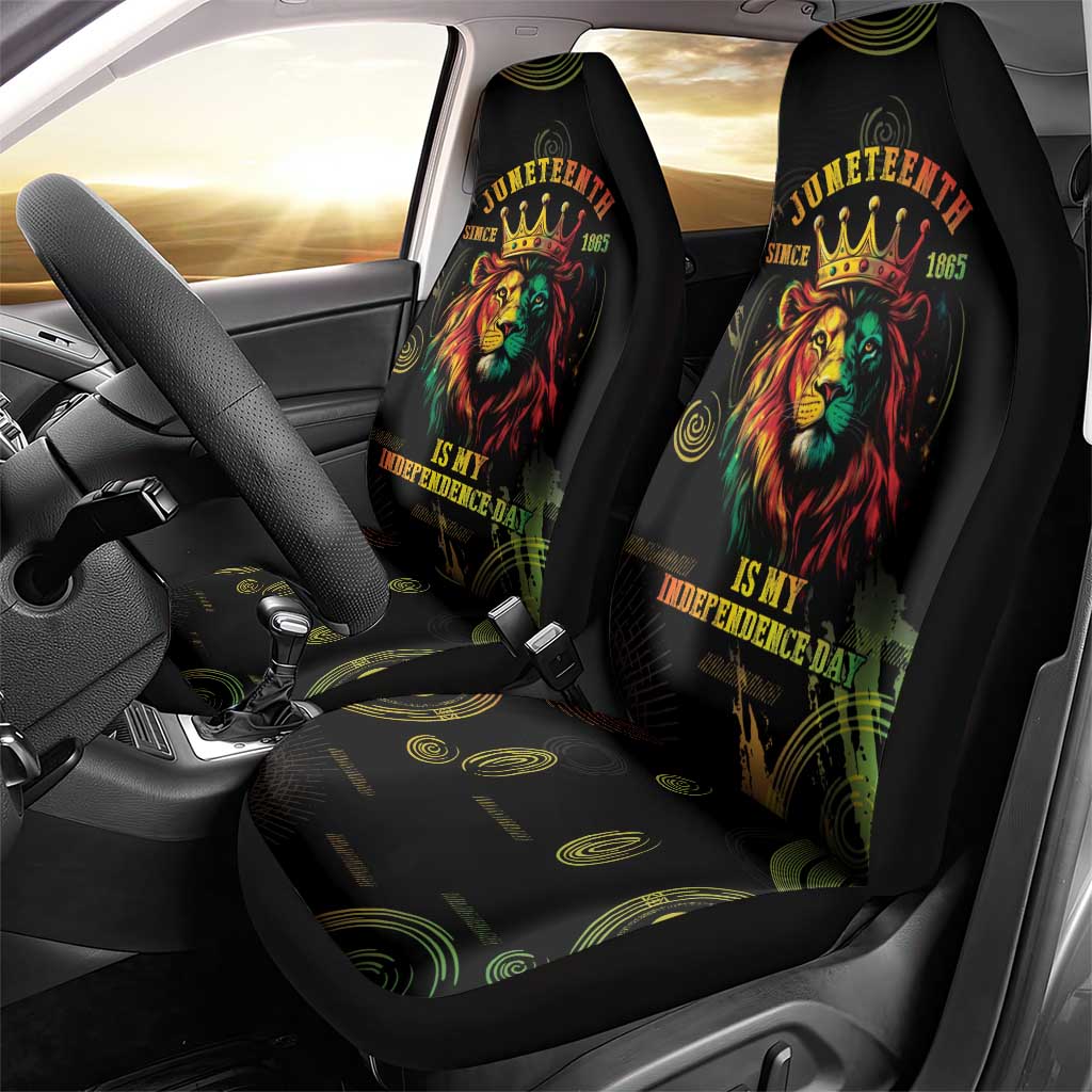 Juneteenth Is My Independence Day Car Seat Cover