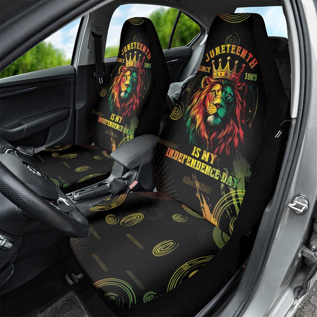 Juneteenth Is My Independence Day Car Seat Cover