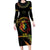 Juneteenth Is My Independence Day Family Matching Long Sleeve Bodycon Dress and Hawaiian Shirt