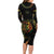 Juneteenth Is My Independence Day Family Matching Long Sleeve Bodycon Dress and Hawaiian Shirt
