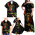 Juneteenth Is My Independence Day Family Matching Off Shoulder Maxi Dress and Hawaiian Shirt