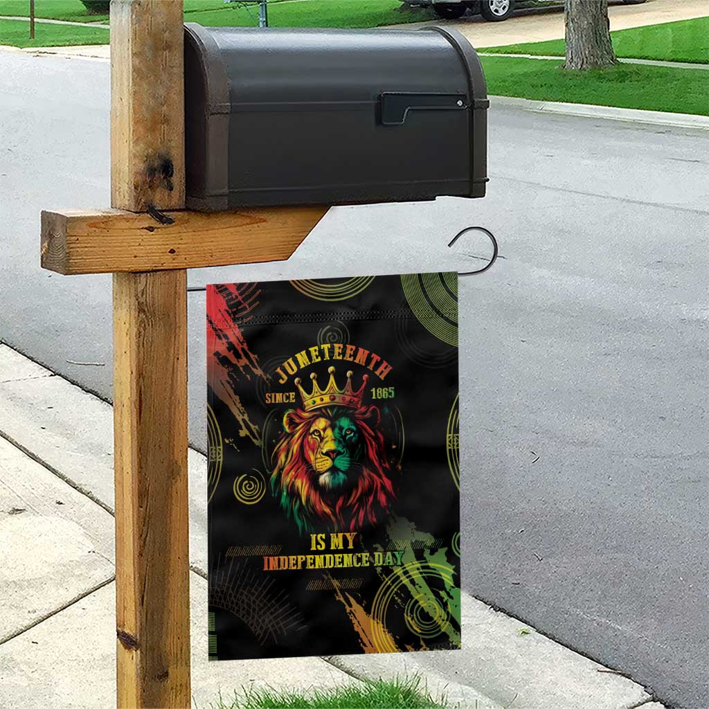 Juneteenth Is My Independence Day Garden Flag