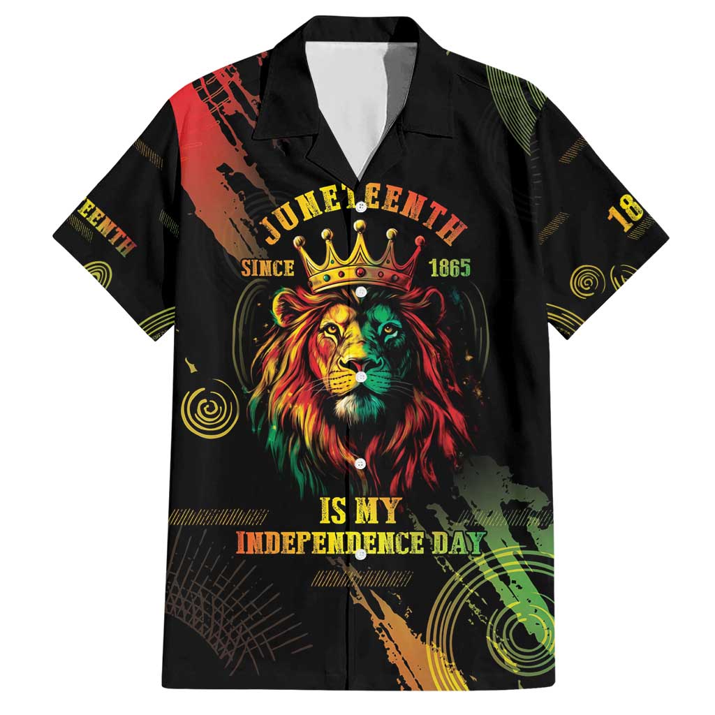 Juneteenth Is My Independence Day Hawaiian Shirt