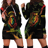 Juneteenth Is My Independence Day Hoodie Dress