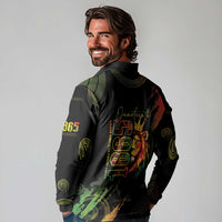 Juneteenth Is My Independence Day Long Sleeve Polo Shirt