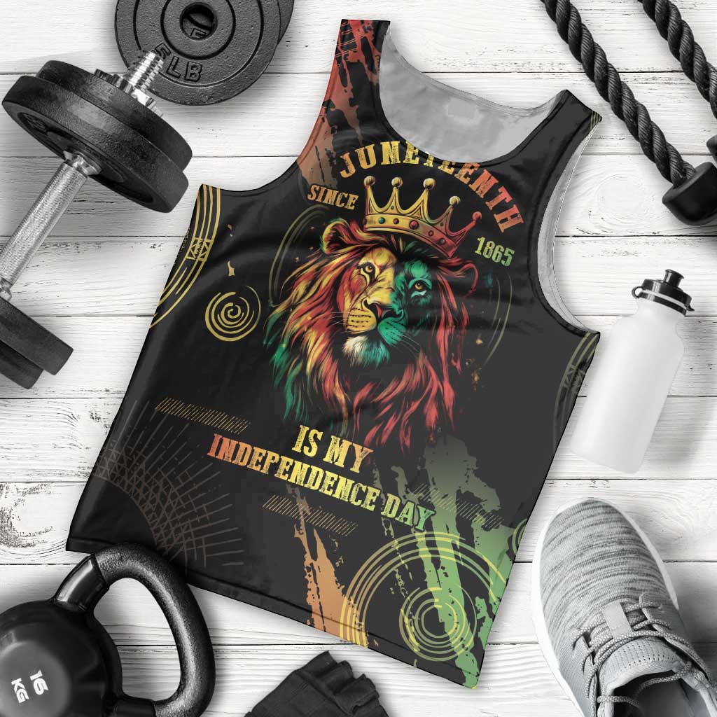 Juneteenth Is My Independence Day Men Tank Top