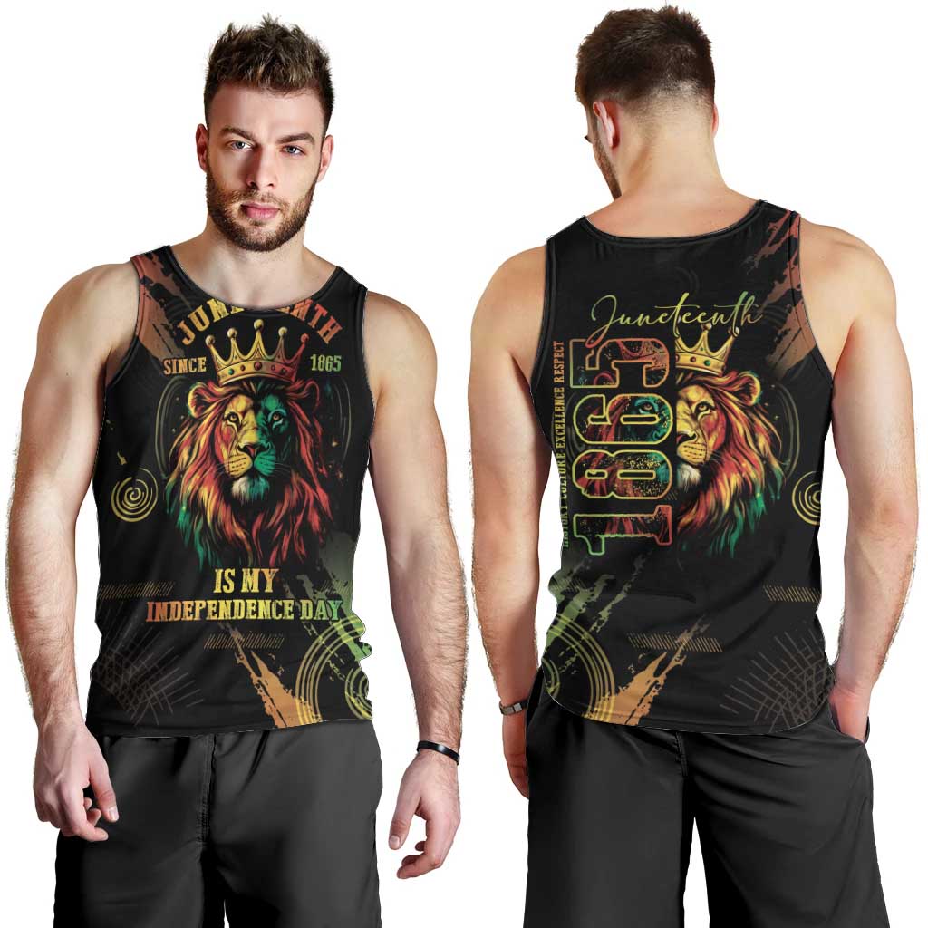 Juneteenth Is My Independence Day Men Tank Top