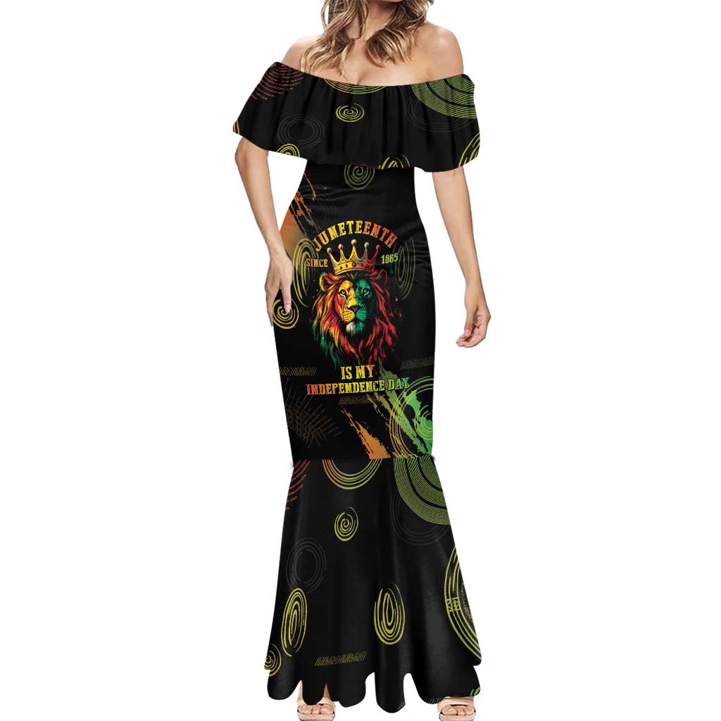 Juneteenth Is My Independence Day Mermaid Dress