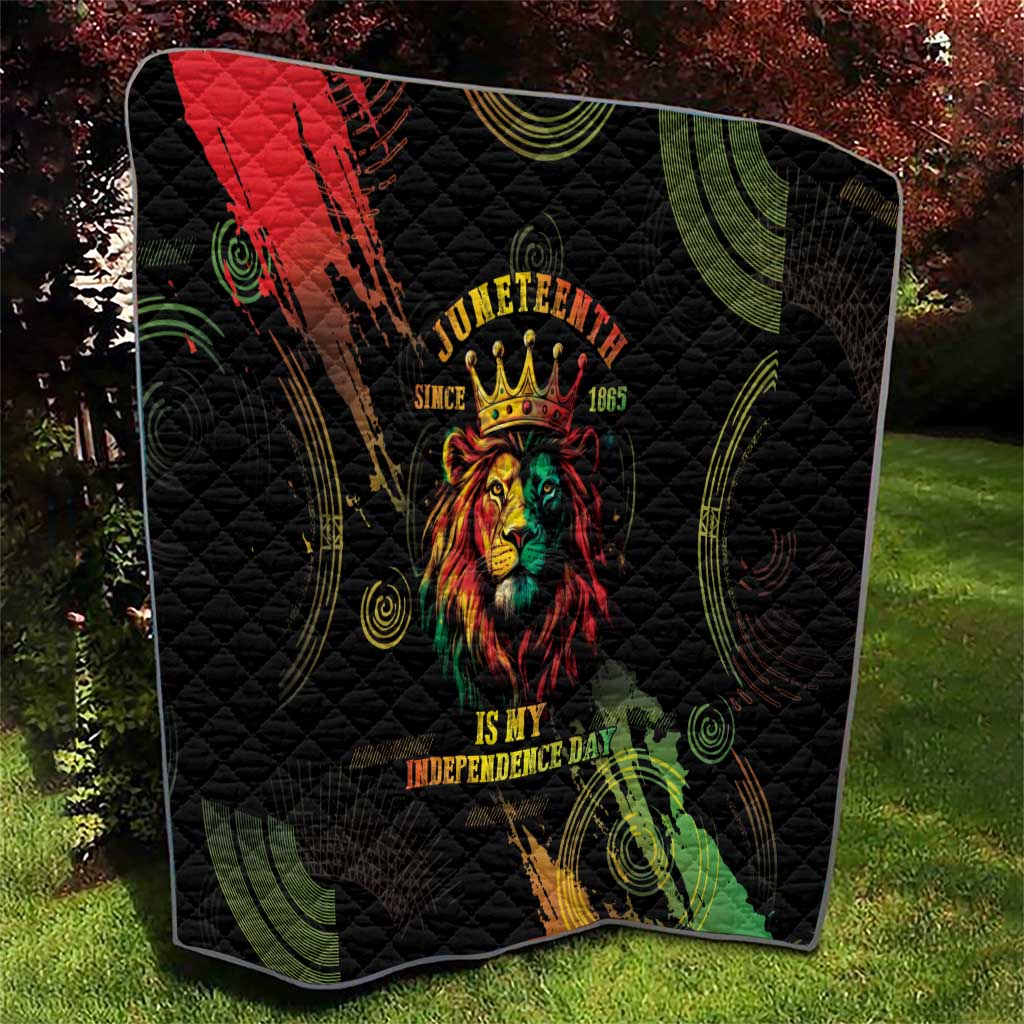 Juneteenth Is My Independence Day Quilt