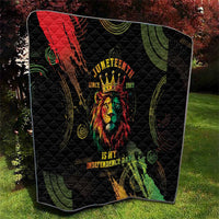 Juneteenth Is My Independence Day Quilt