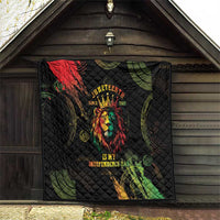 Juneteenth Is My Independence Day Quilt