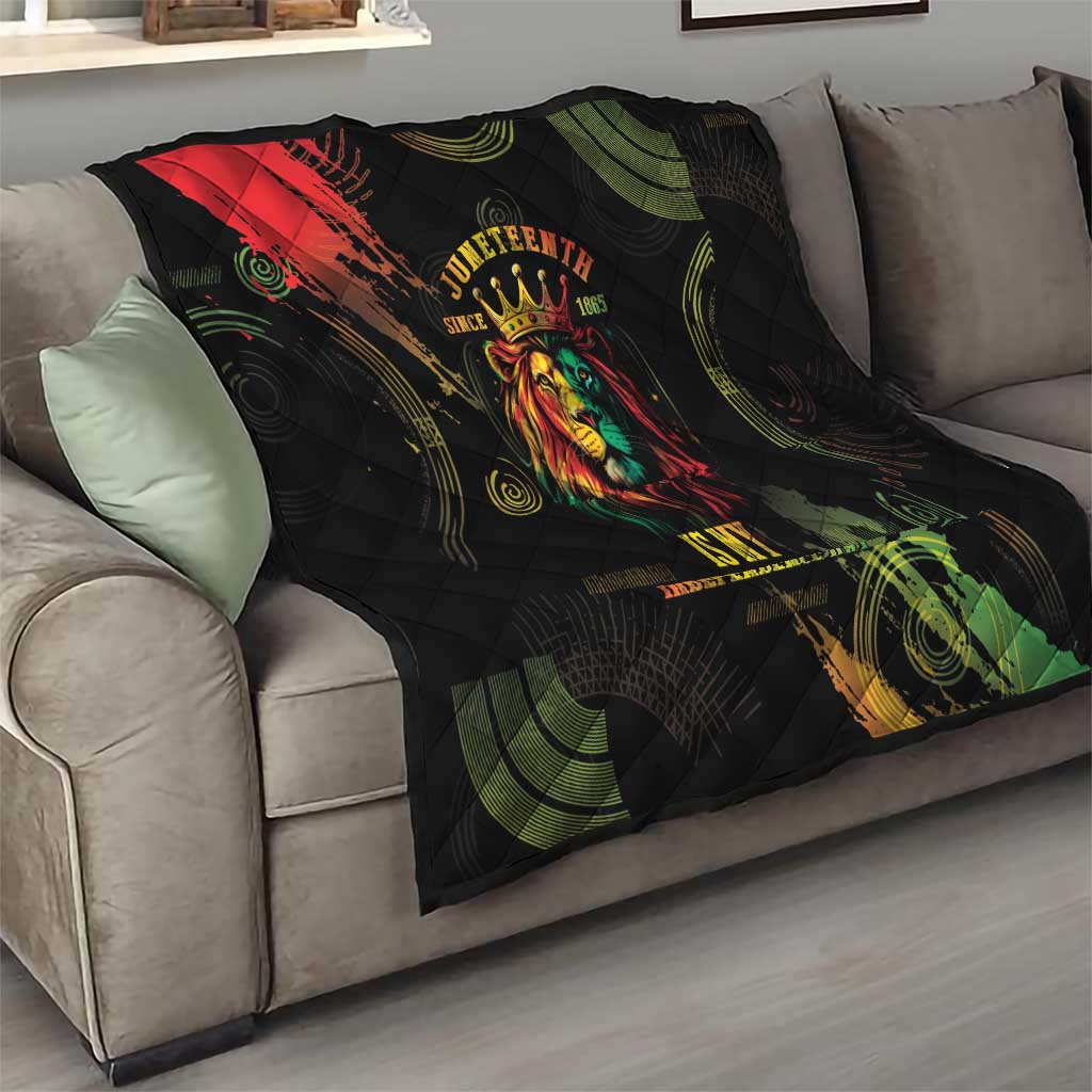 Juneteenth Is My Independence Day Quilt