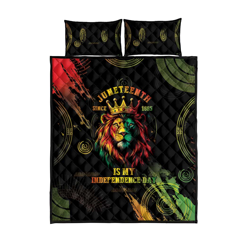 Juneteenth Is My Independence Day Quilt Bed Set