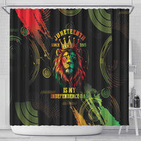 Juneteenth Is My Independence Day Shower Curtain