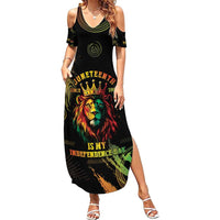 Juneteenth Is My Independence Day Summer Maxi Dress