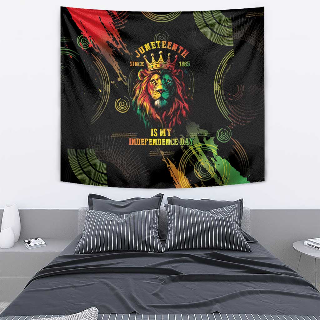 Juneteenth Is My Independence Day Tapestry