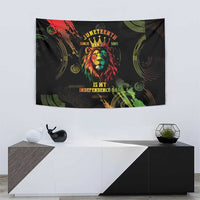 Juneteenth Is My Independence Day Tapestry