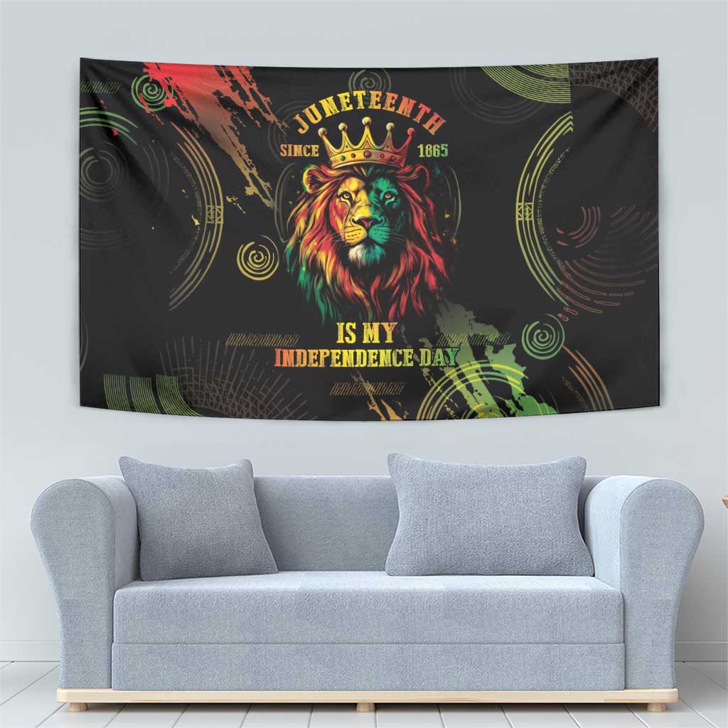 Juneteenth Is My Independence Day Tapestry