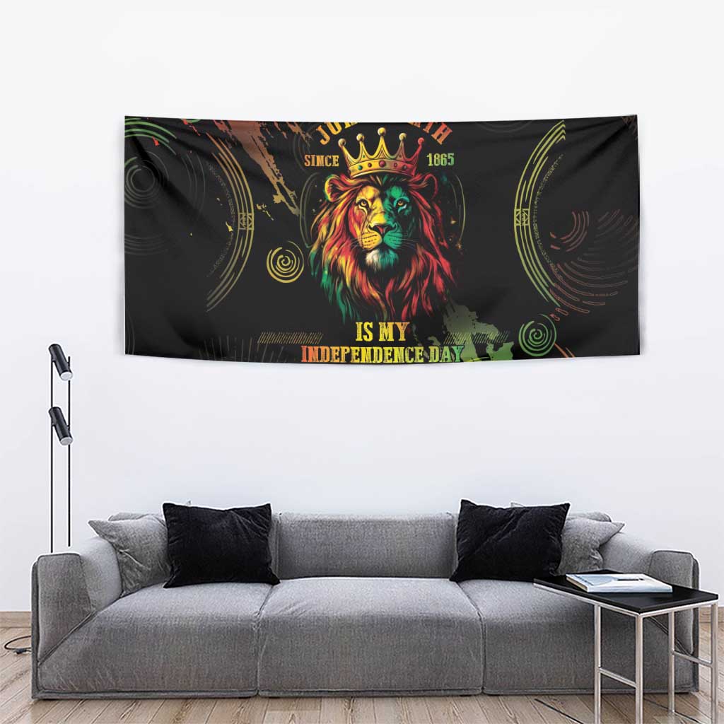 Juneteenth Is My Independence Day Tapestry