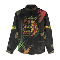 Juneteenth Is My Independence Day Women Casual Shirt