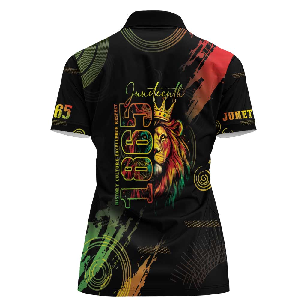 Juneteenth Is My Independence Day Women Polo Shirt