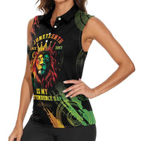 Juneteenth Is My Independence Day Women Sleeveless Polo Shirt