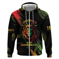 Juneteenth Is My Independence Day Zip Hoodie