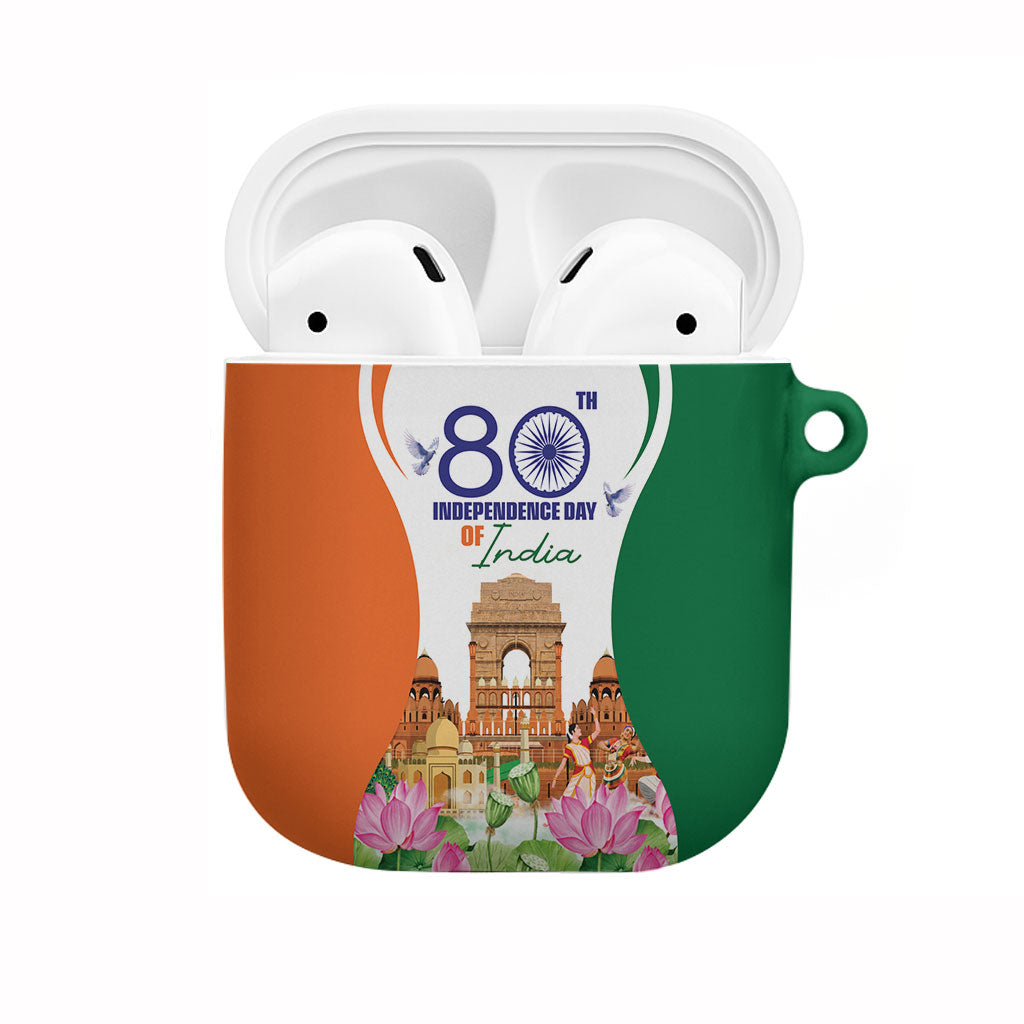 Jai Hind India AirPods Case Happy 80th Independence Day