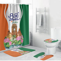 Jai Hind India Bathroom Set Happy 80th Independence Day